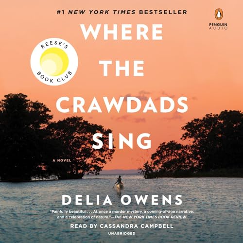 Book cover of Where The Crawdads Sing by Delia Owens