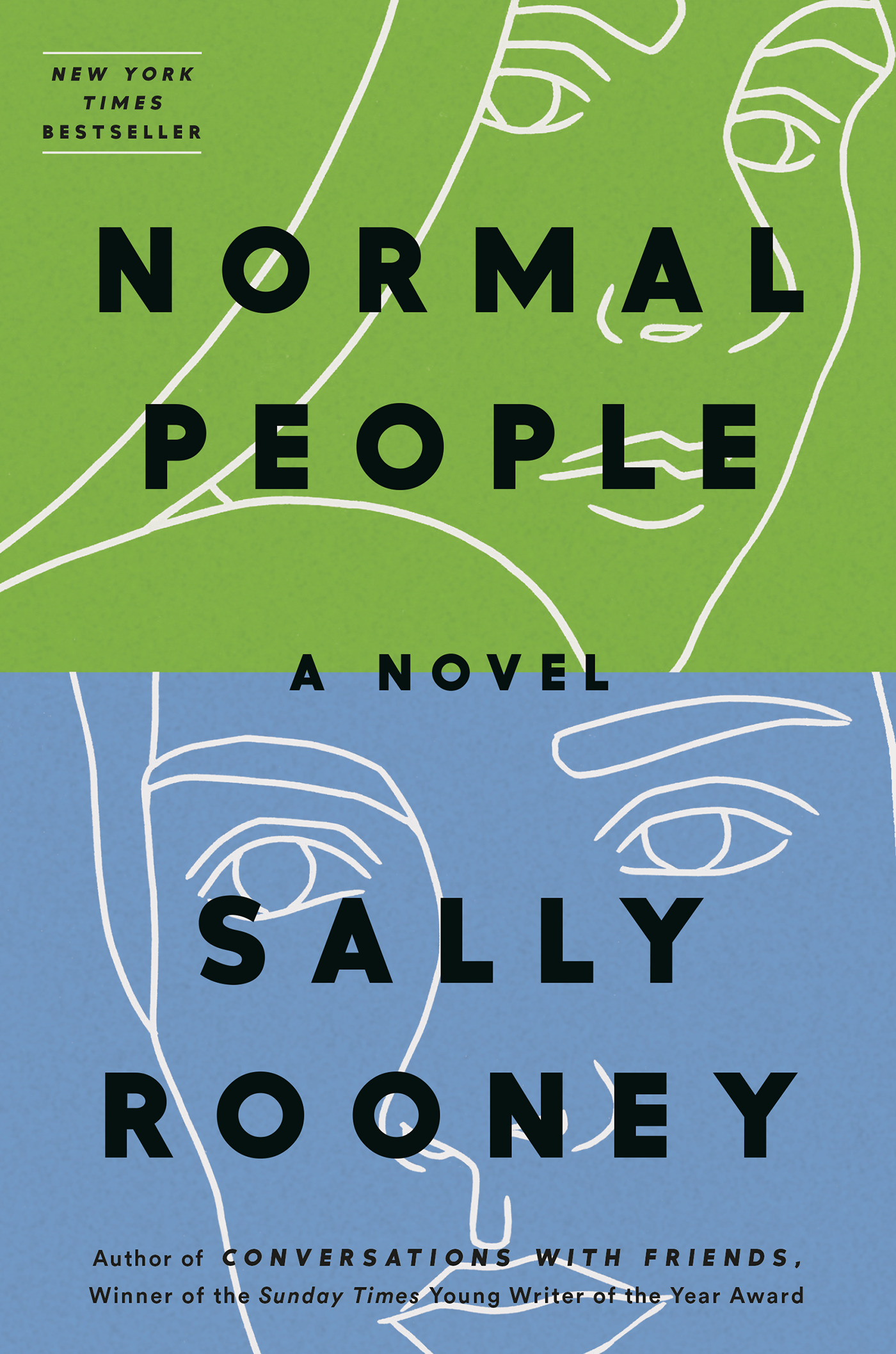 Book cover of Normal People by Sally Rooney for a book review